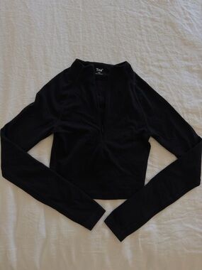 TNA Mock Neck 3/4 zip